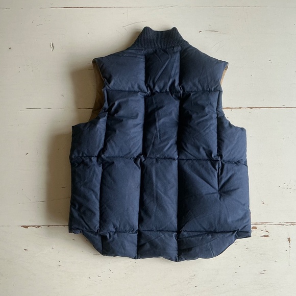 Ralph Lauren Navy Blue Down Vest Petite Small PS - Picture 2 of 13
